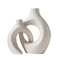 Snuggle Ceramic Candle Holder & Bud Vase Set
