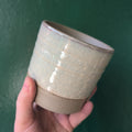 Gia Rippled Stoneware Planter