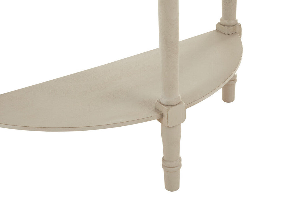 Orsina "Heritage" Grey Putty Half Moon Console Table