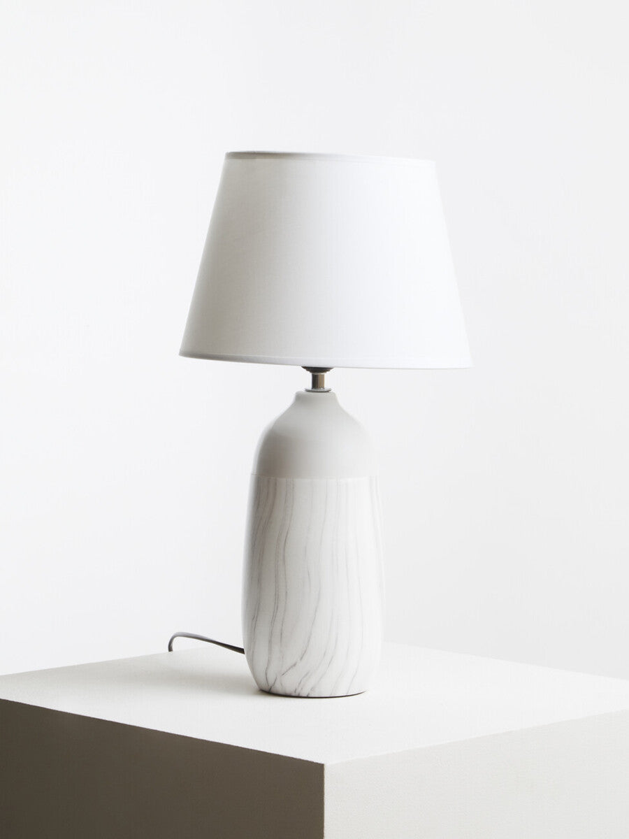 Welma White Table Lamp