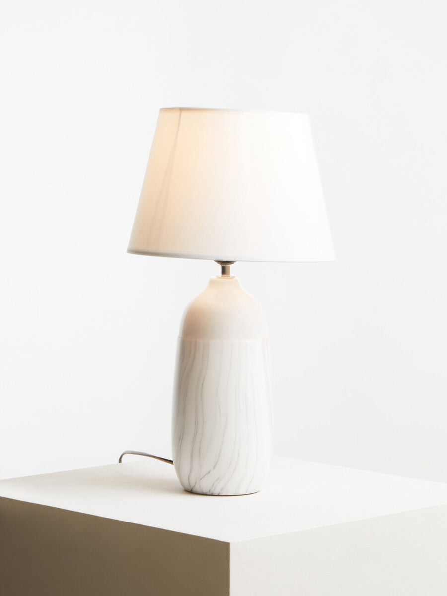 Welma White Table Lamp
