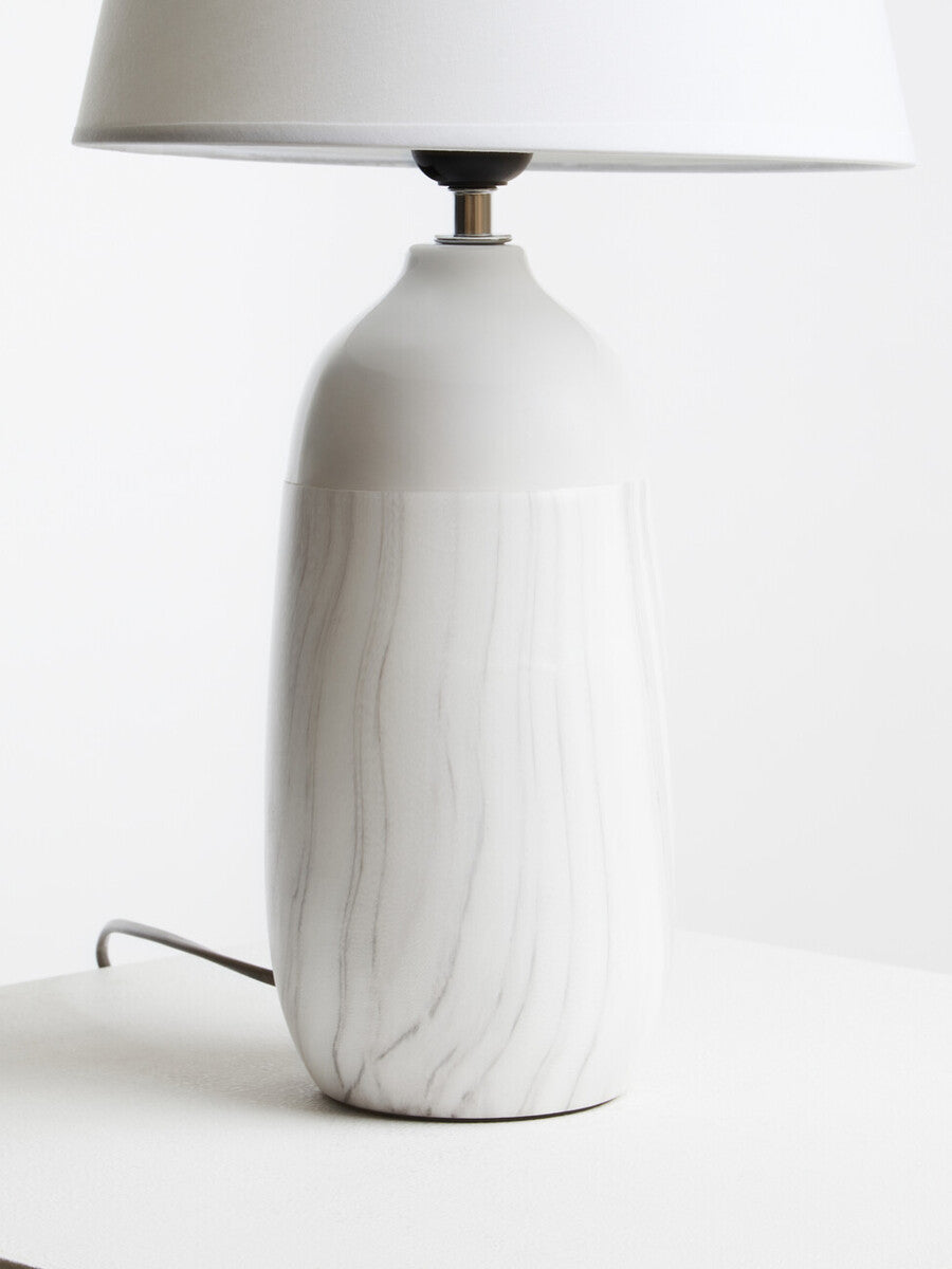 Welma White Table Lamp