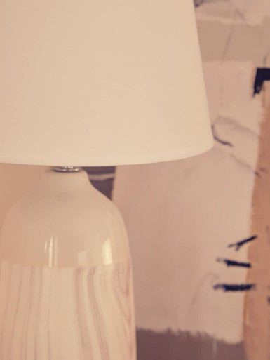 Welma White Table Lamp