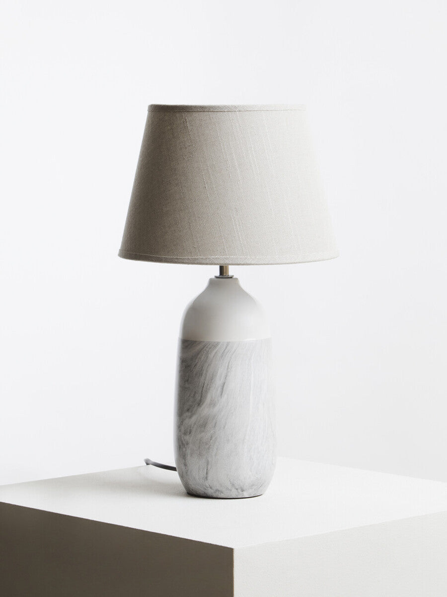 Welma Beige Table Lamp