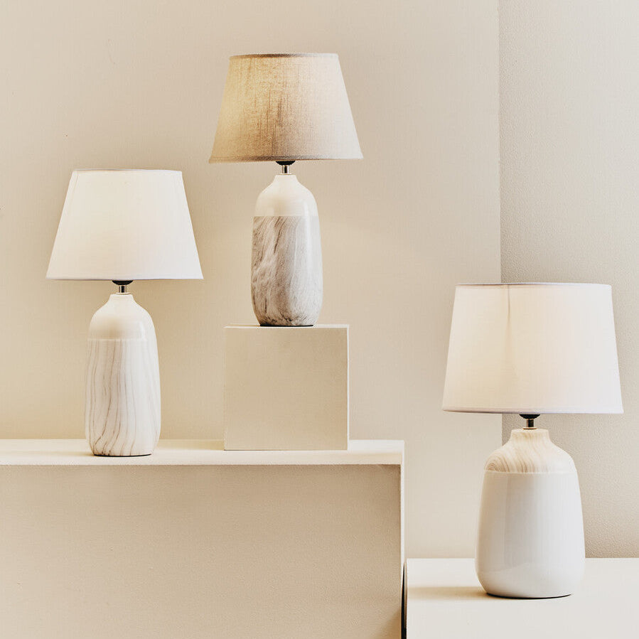 Welma Beige Table Lamp
