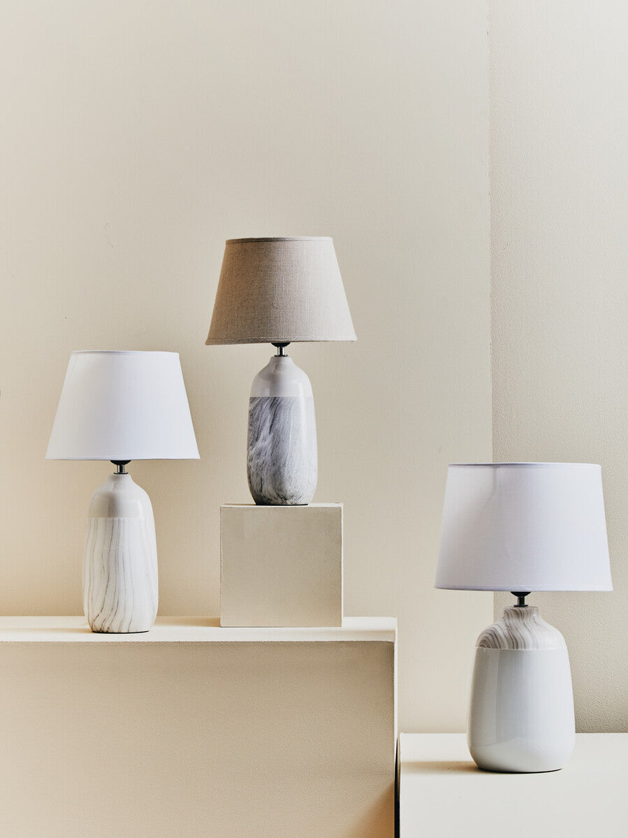 Welma Beige Table Lamp