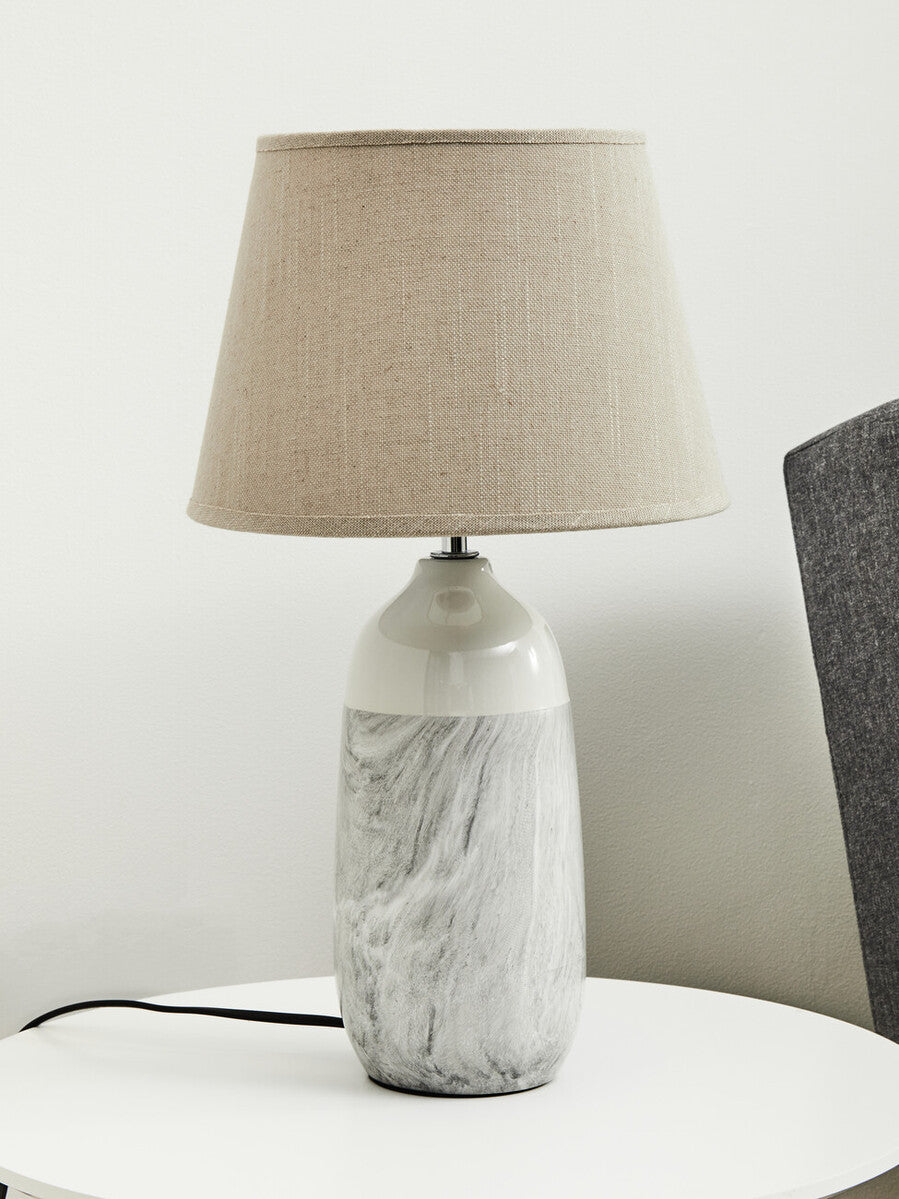 Welma Beige Table Lamp