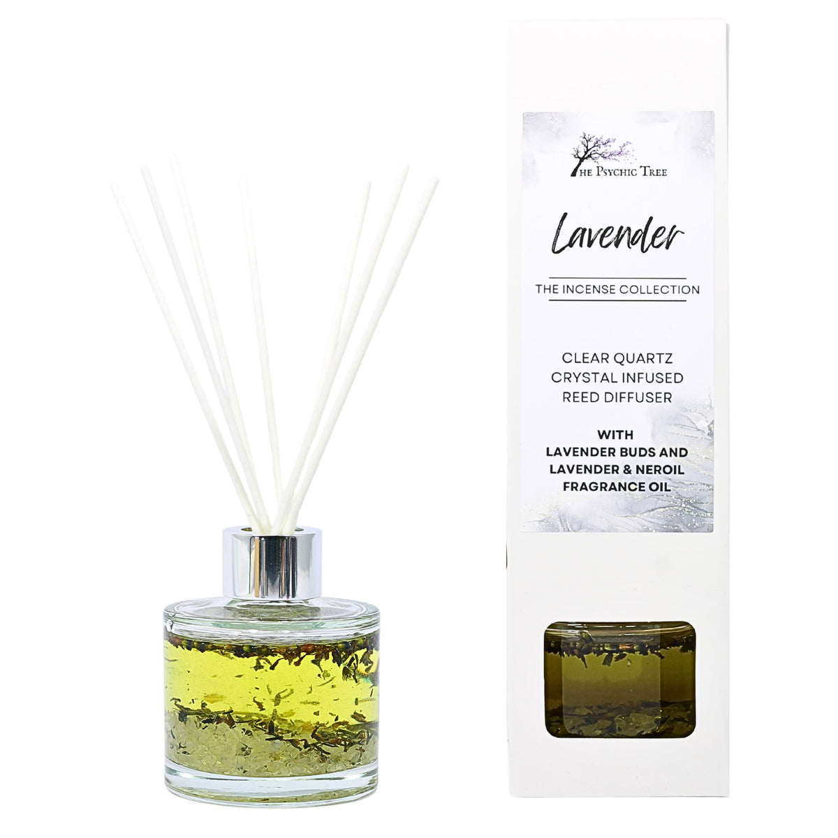 Lavender & Neroli Crystal-Infused Reed Diffuser