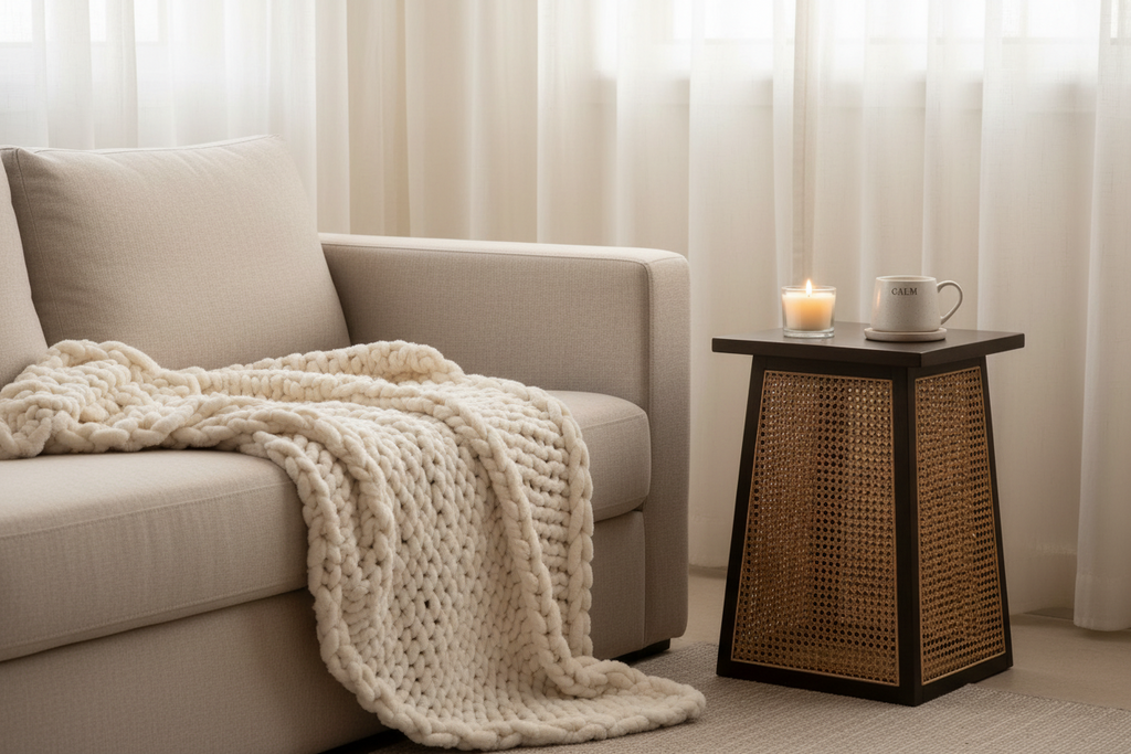 Haven Chunky Knit Throw