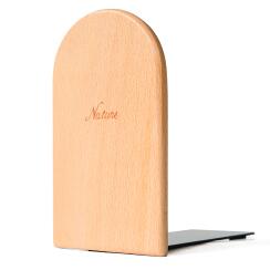 Solid Beech Wood Bookend |Natural Wood Bookend |Walnut Bookend|