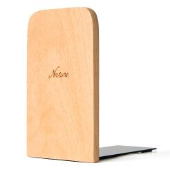 Solid Beech Wood Bookend |Natural Wood Bookend |Walnut Bookend|