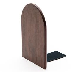 Solid Beech Wood Bookend |Natural Wood Bookend |Walnut Bookend|