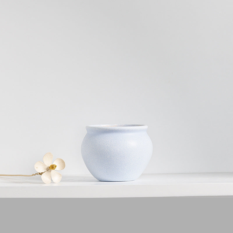 Pebble Soft-Tone Ceramic Succulent Pot