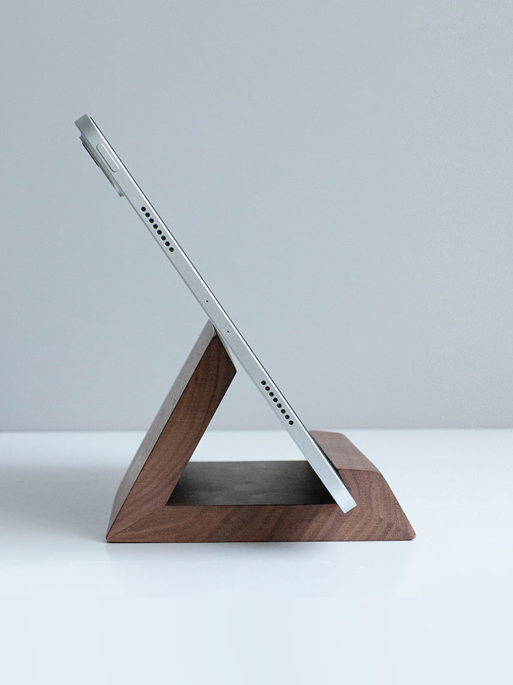 Tablet Stand | Walnut Wood | Solid Wood