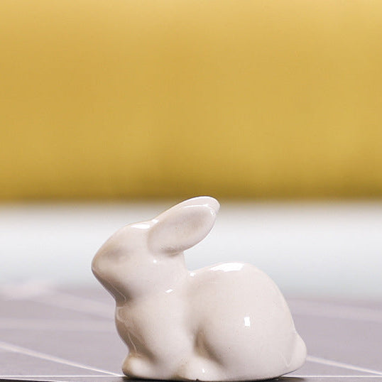 Ceramic Little White Rabbit