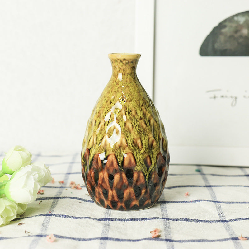 The Aura Ceramic Aromatherapy Bottle & Bud Vase