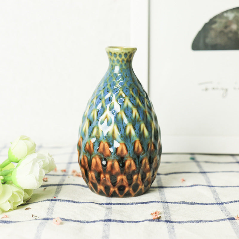 The Aura Ceramic Aromatherapy Bottle & Bud Vase