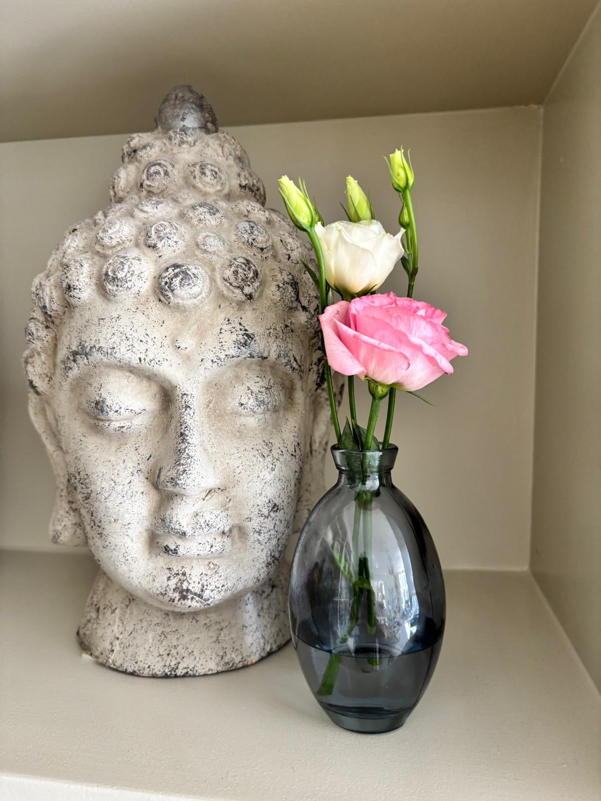 Aurelia Tinted Glass Bud Vase Set