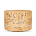 Ultrasonic Wood Grain Essential Oil Diffuser & Humidifier (500ml)