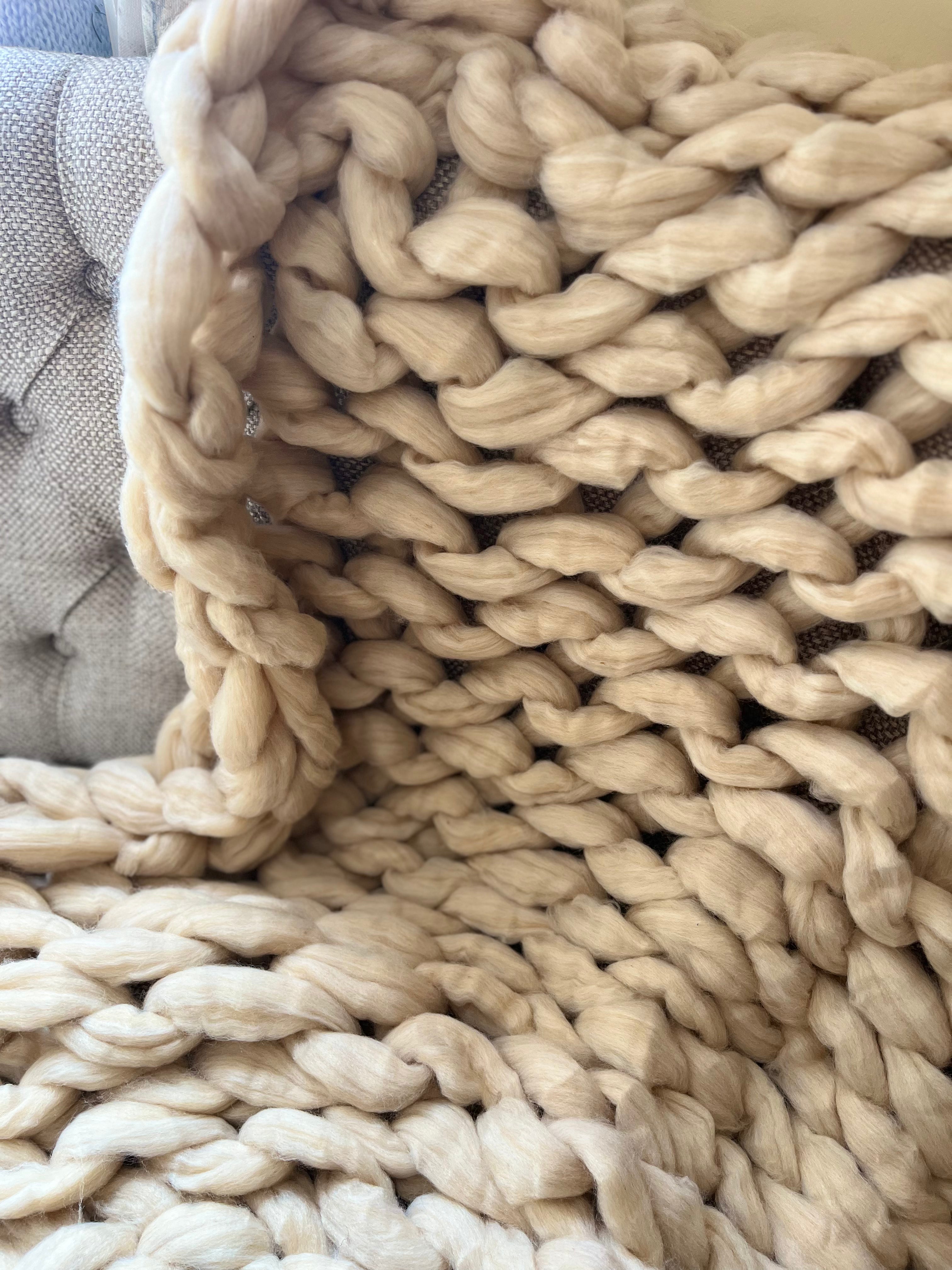 Haven Chunky Knit Throw
