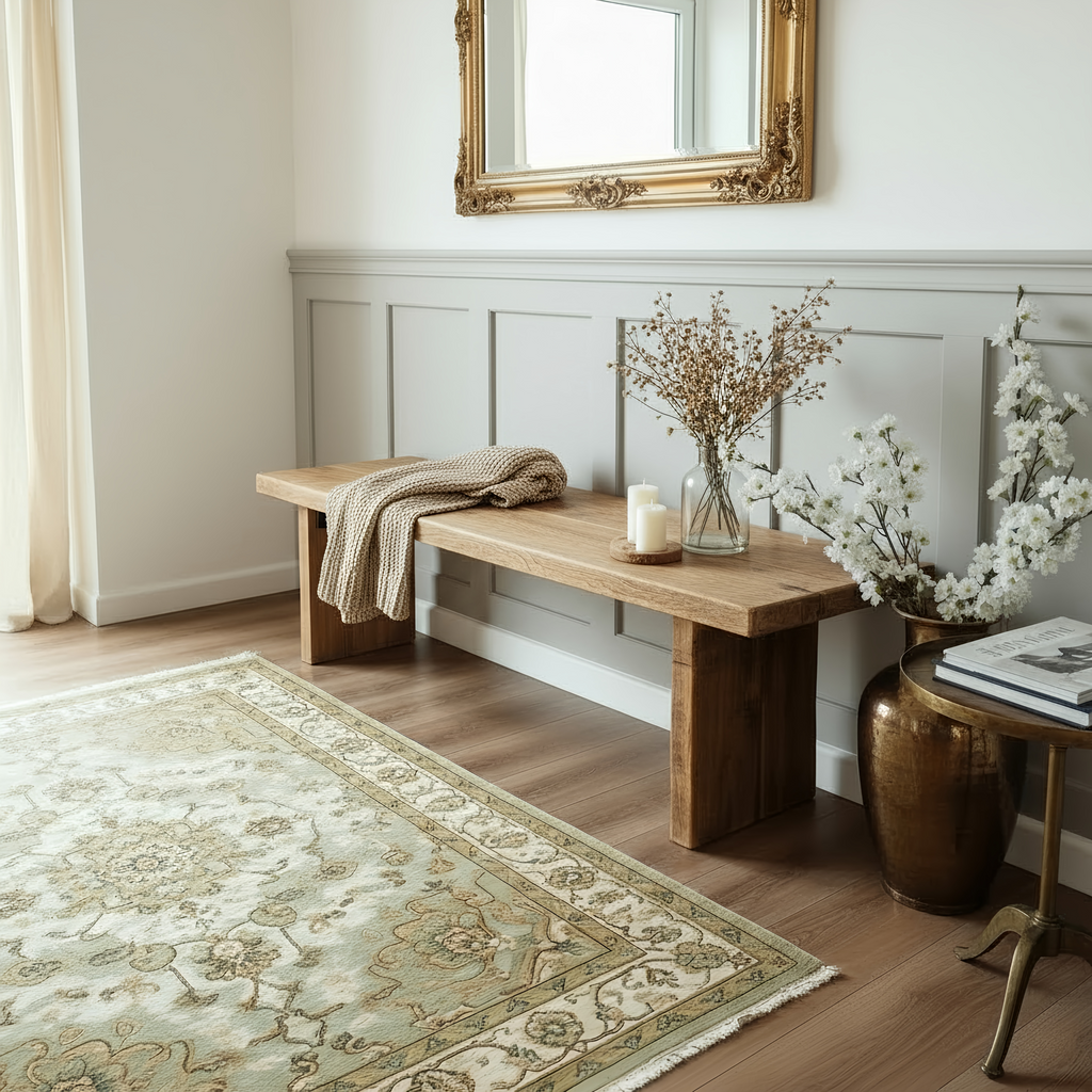 Nordic Entryway Bench