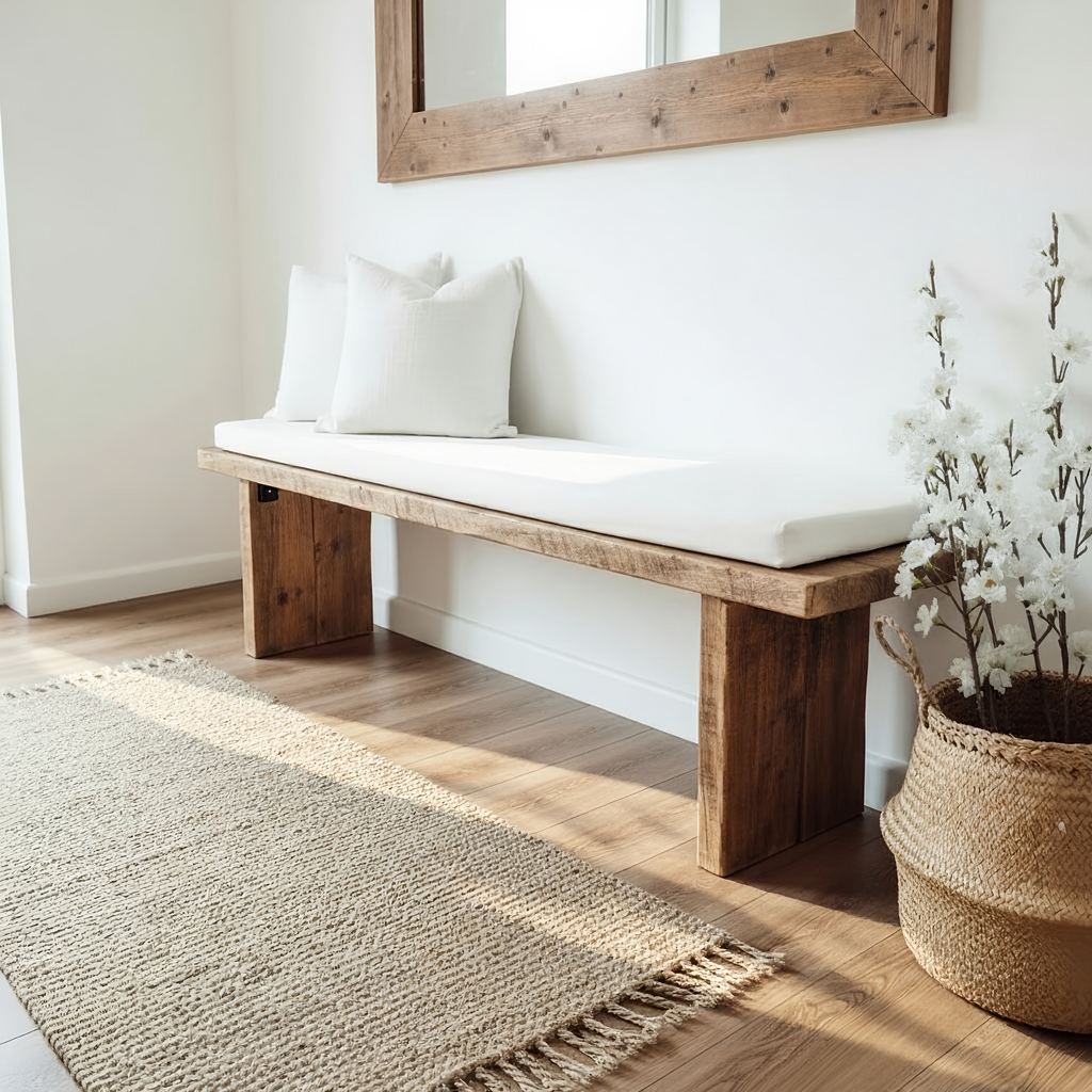 Nordic Entryway Bench