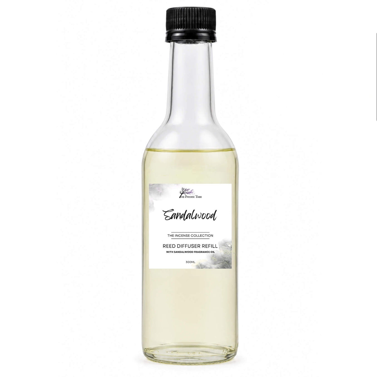 Sandalwood Crystal-Infused Reed Diffuser