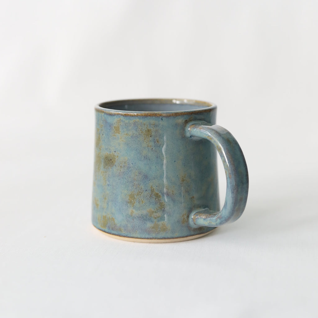 Seafoam Blue Stoneware Mug