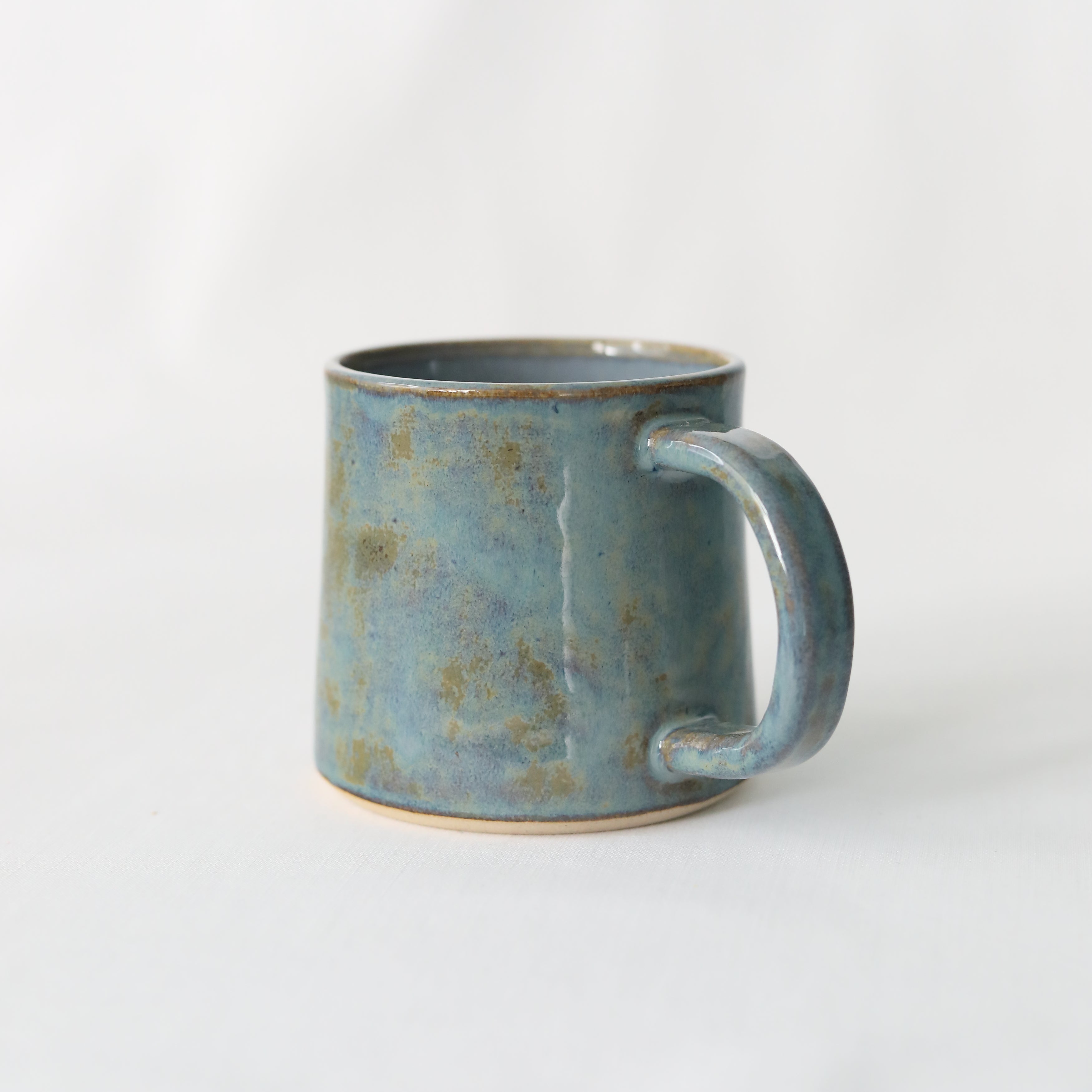 Seafoam Blue Stoneware Mug