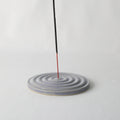 Handmade Amethyst Purple Stoneware Incense Burner