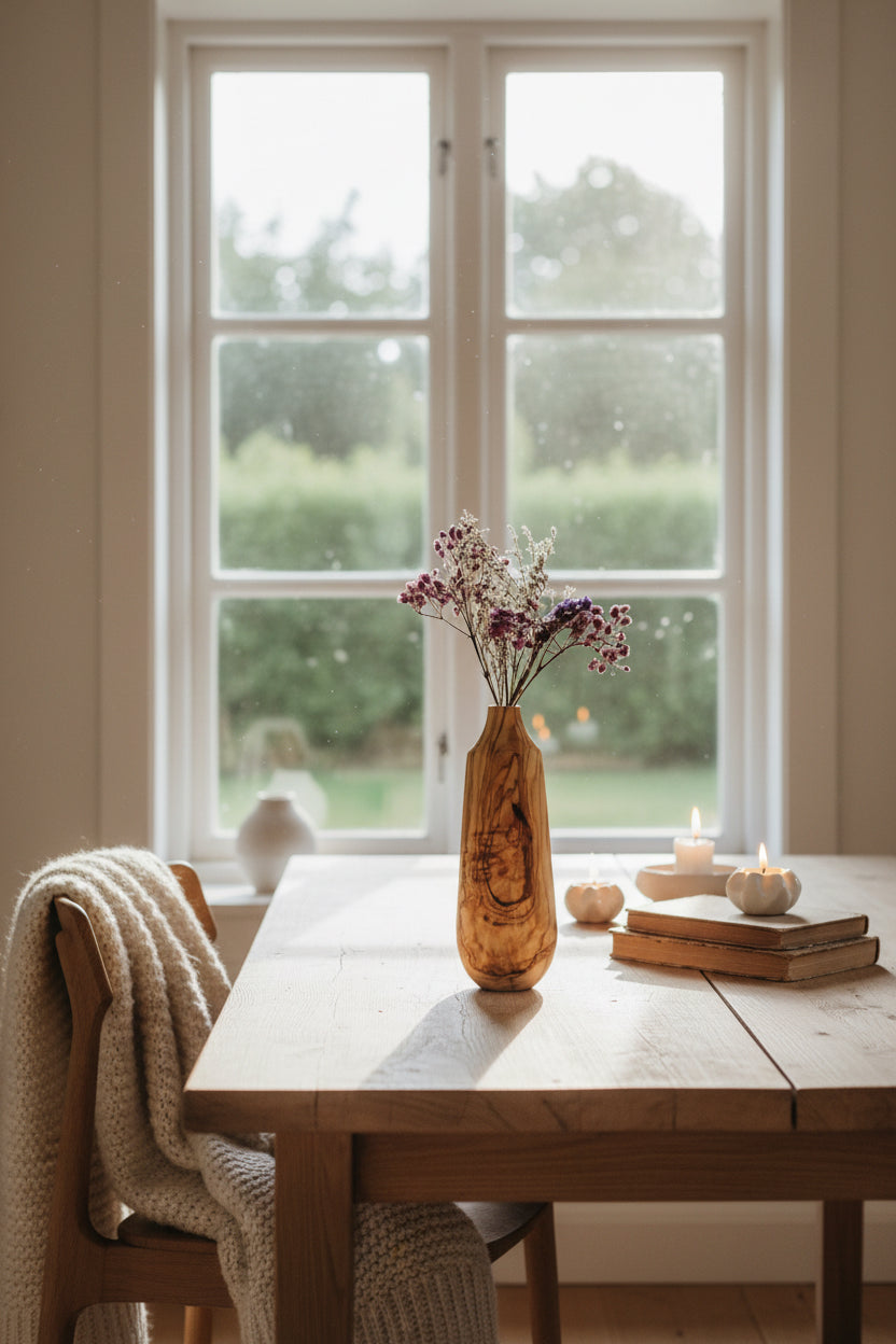 Handmade Olive Grove Bud Vase