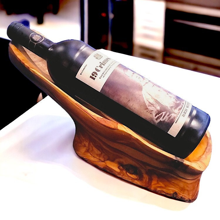 Handcrafted Olive Grove Bottle Holder