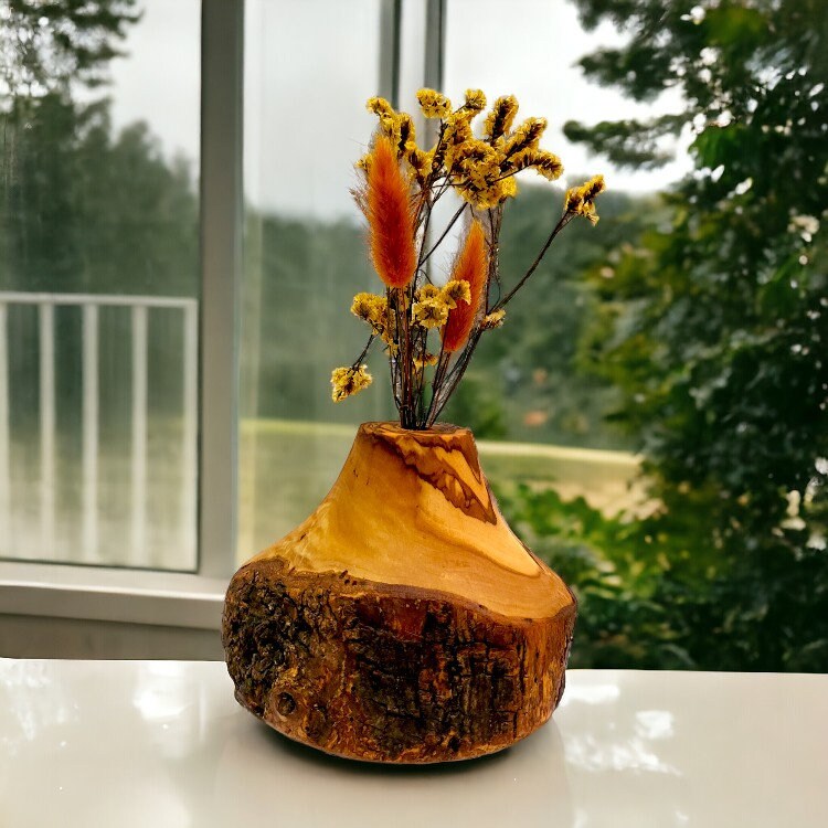 Handmade Olive Grove Bud Vase