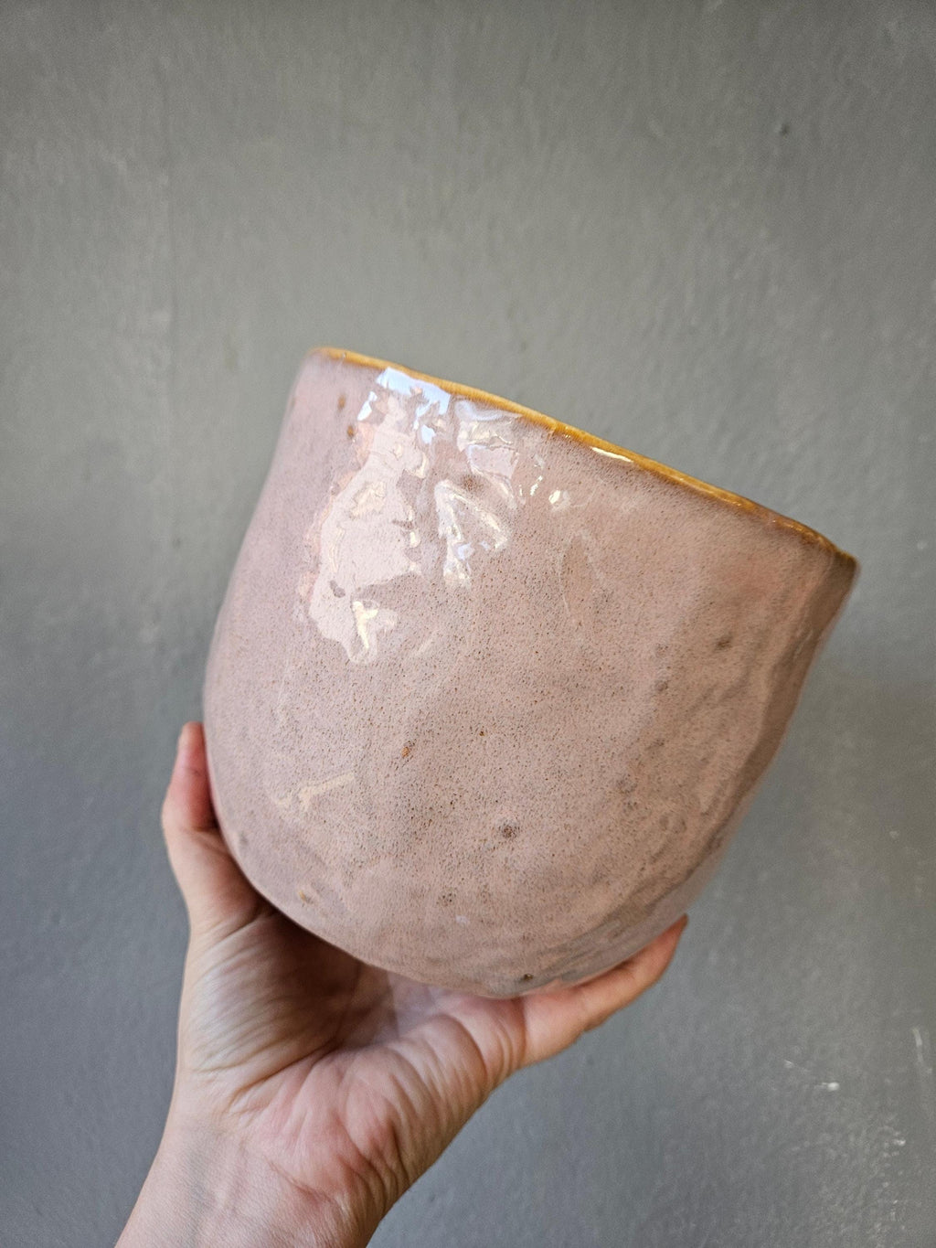 Brooke Rustic Stoneware Planter