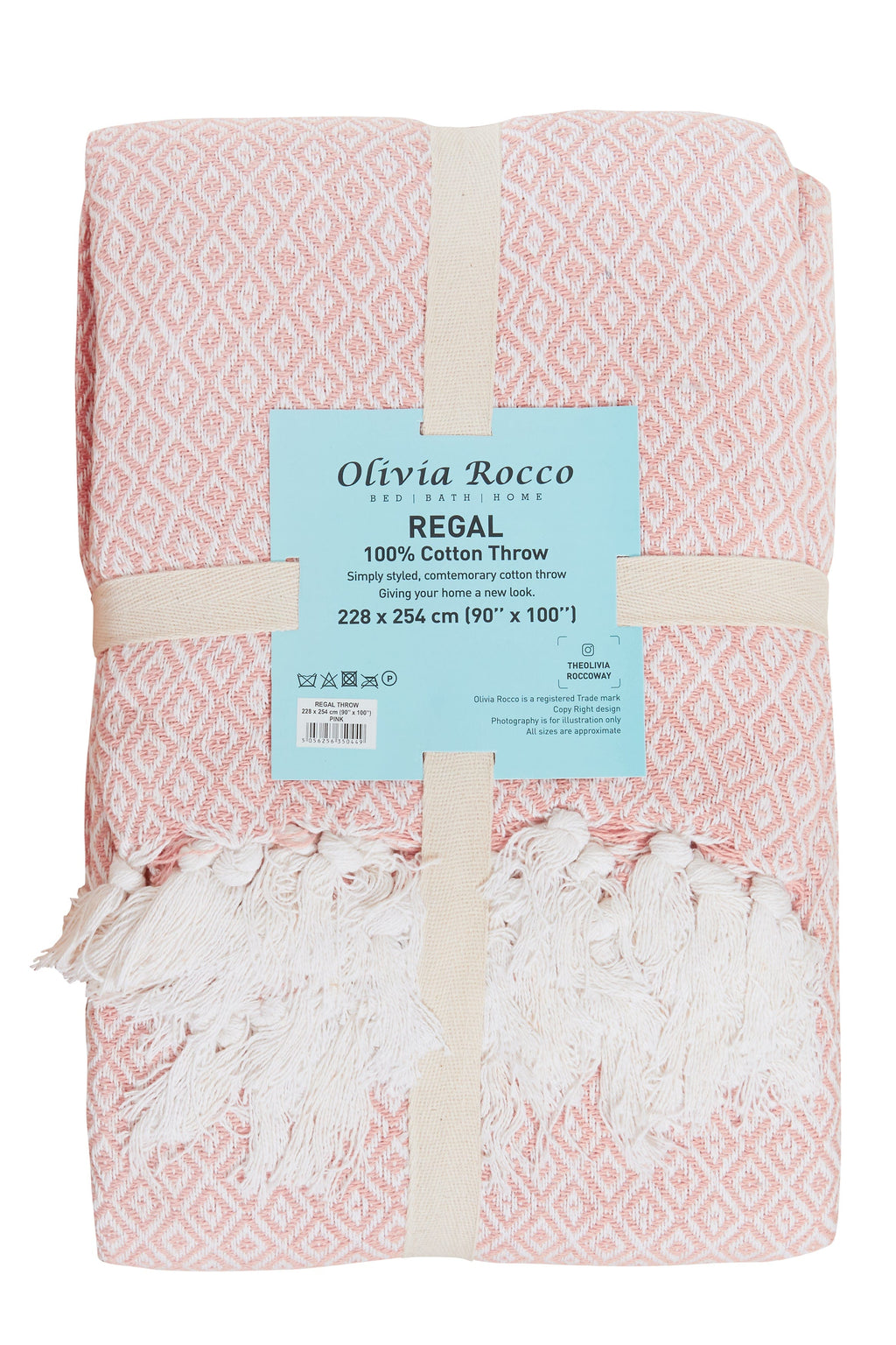 Handwoven Regal Pure Cotton Throw