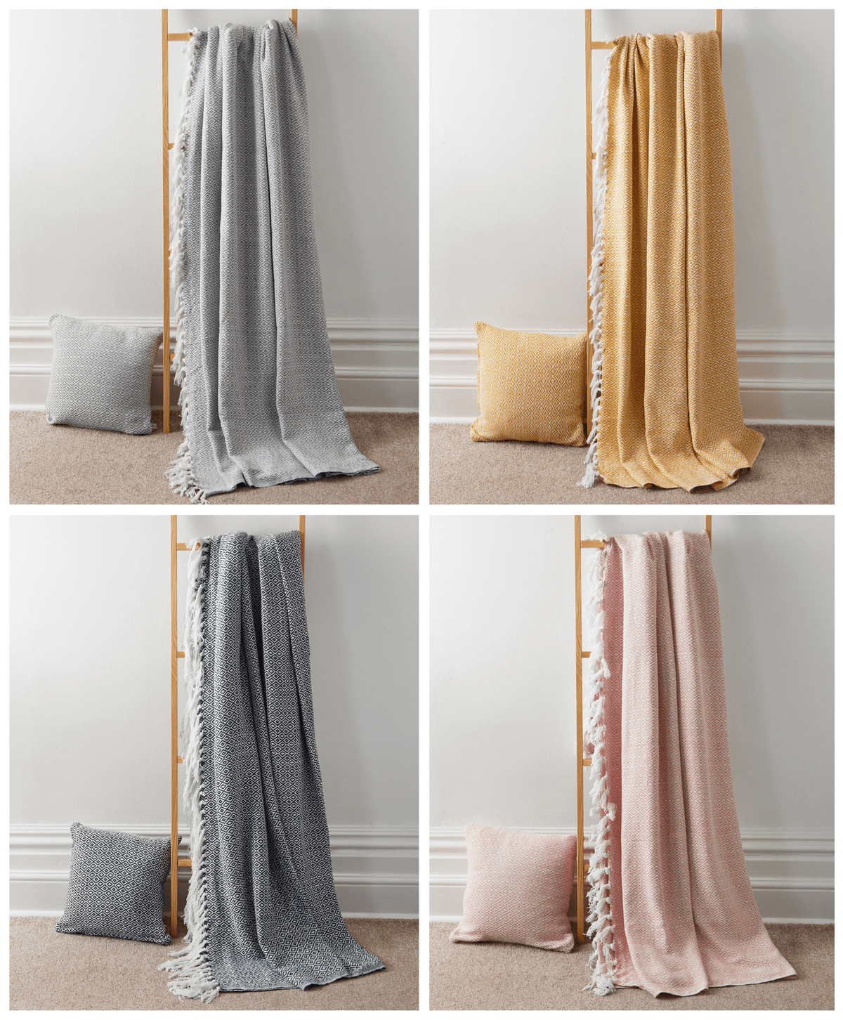 Handwoven Regal Pure Cotton Throw