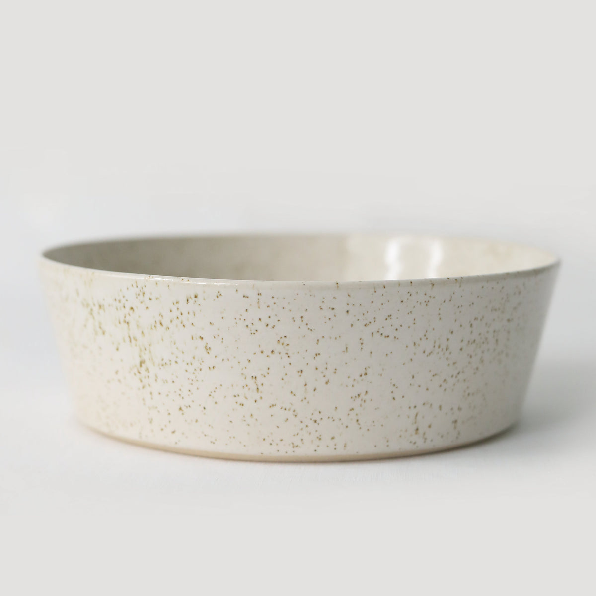 Handmade Pepper White Classic Pasta Bowl