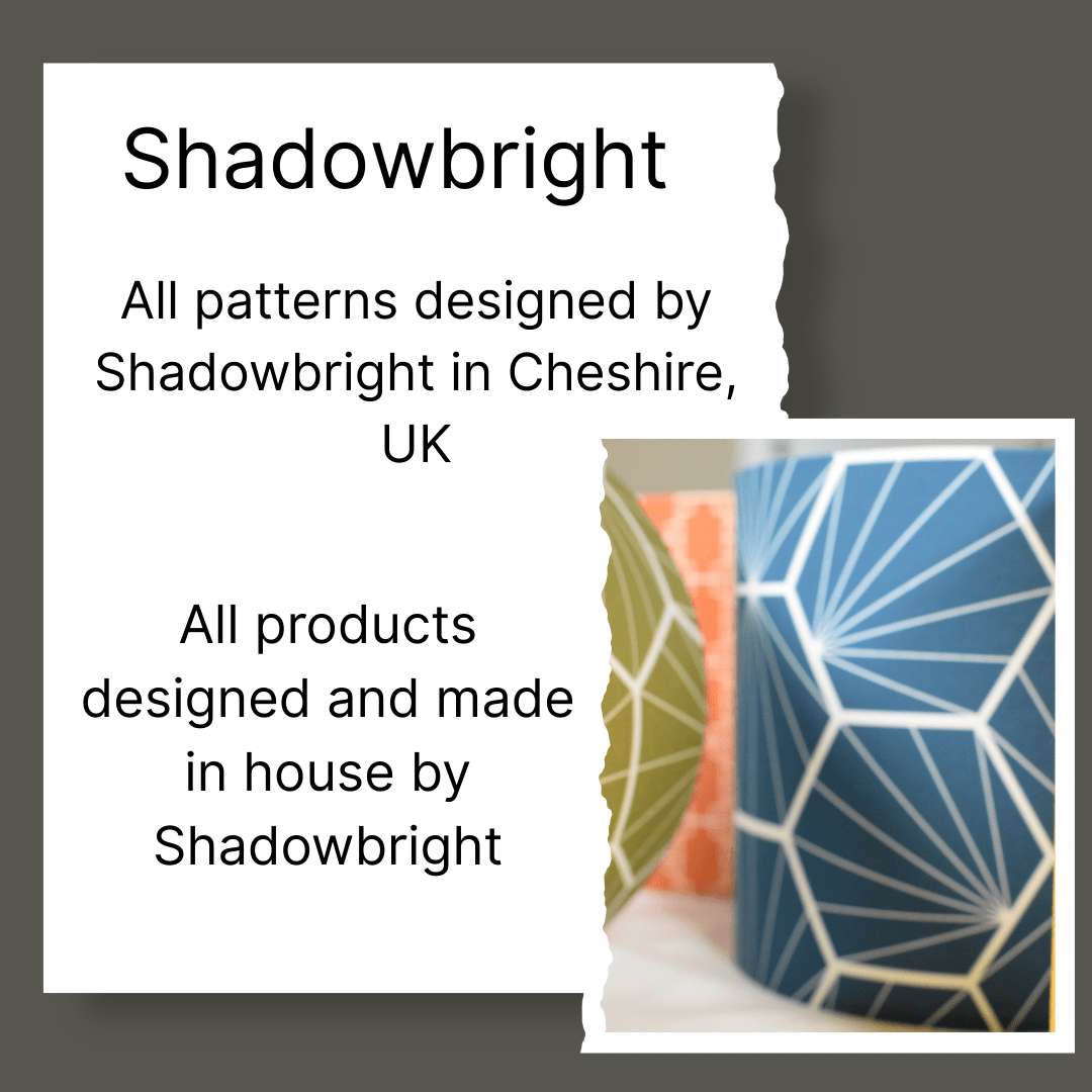 Shadowbright "Warm Sand" Neutral Fabric Lampshade